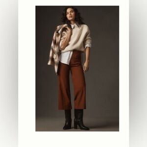 The Colette Cropped Wide-Leg pants by Maeve